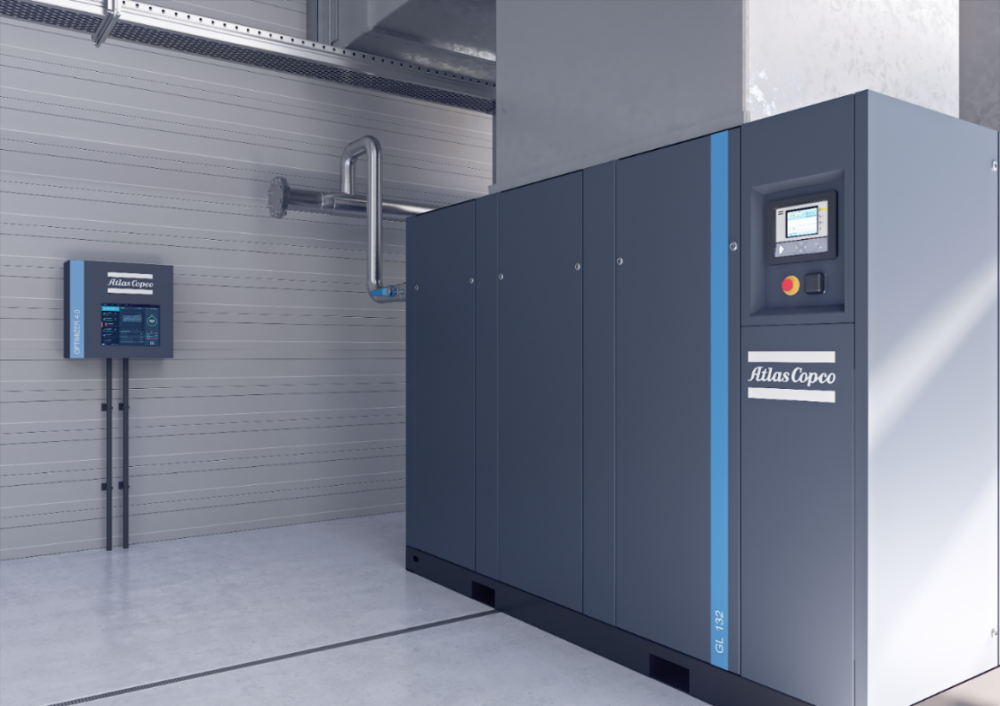 阿特拉斯·科普柯GL系列低壓無油螺桿壓縮機全新上市