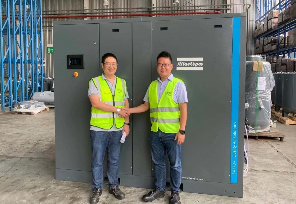 阿特拉斯·科普柯變頻冷凍式干燥機(jī)F4170W+VSD 新品下線